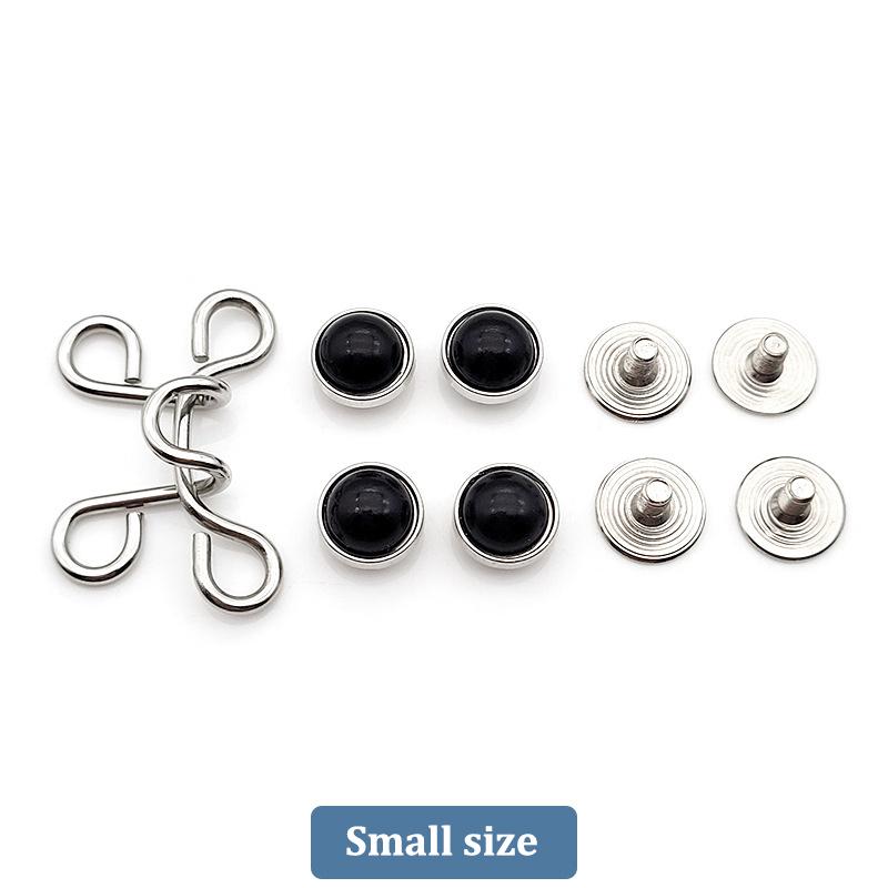 1 шт., женская юбка, брюки, джинсы, регулируемый зажим на талии, металлические булавки, аксессуары для одежды