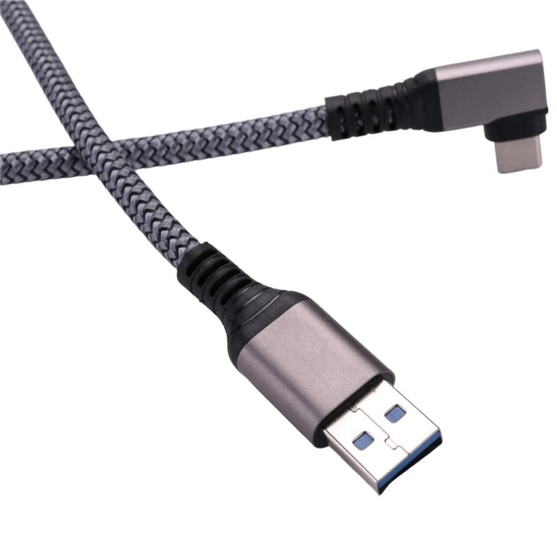 ABUO-5шт 5м Кабель для передачи данных для гарнитуры Oculus Quest 2 USB 3.0 на Type-C Зарядный кабель для передачи данных Аксессуары для VR-очков