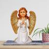 Newven Angel экспонат идол католический настенный декоративный христианский статуэтка статуэтка для домашнего декора ремесленные подарки для новоселья для гостиной (8 дюймов)