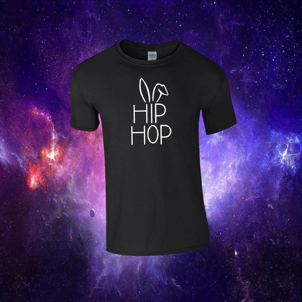 Hip Hop Bunny Easter Bunny Spring Funny Gift Kids/Adults Top T-shirt