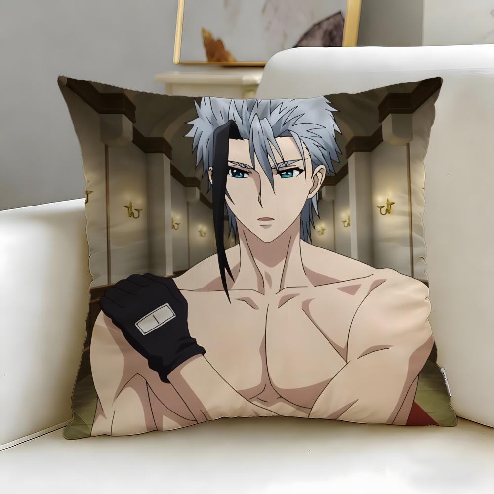 anime Plunderer Cushion Cover Soft  EasyWash Pillow Case  Versatile for Couch Bed Travel and Office
