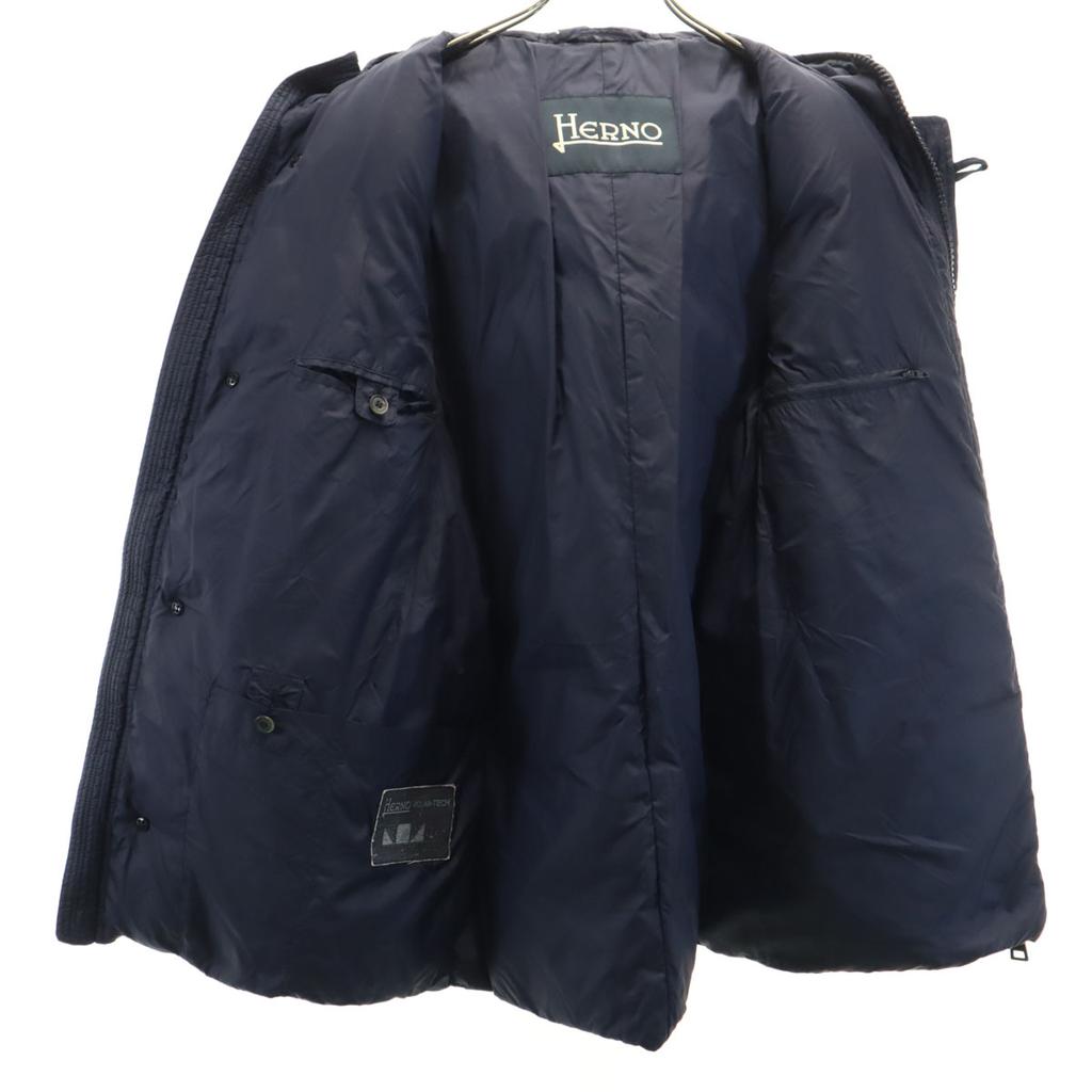 Herno Down Jacket 48 Navy System Men's Used