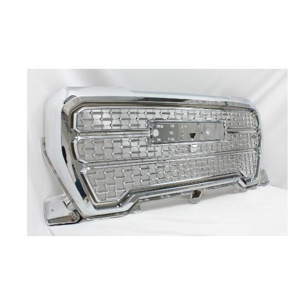 Compatible Grille for GMC Acadia Denali 2019-2021, High-End Bright Black Version