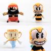 Легендарные плюшевые игрушки Cuphead Капитан Брайниборода Мягкая набивная кукла для детей и фанатов