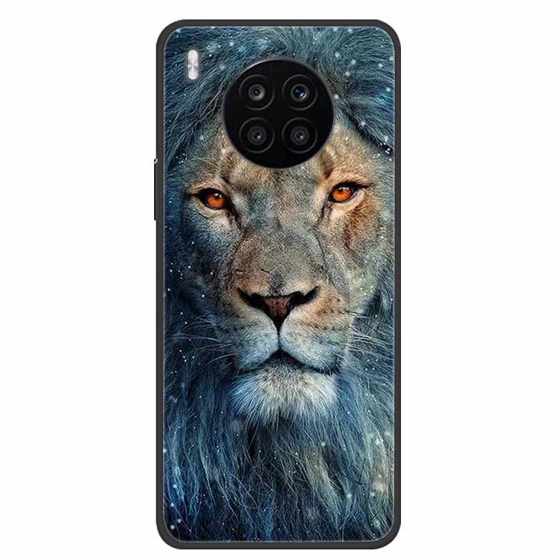 For Honor 50 Lite Case Shockproof Soft silicone TPU Back Cover For Huawei Honor 50 Lite Phone Cases Honor50 Lite Cute Cartoon