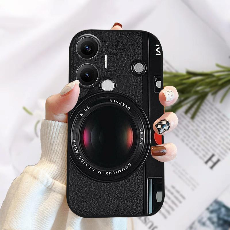Ударопрочный TPU чехол для Xiaomi Poco F7 5G Защитный чехол Мягкий силиконовый чехол для телефона для Xiaomi POCOF7 Защитный корпус Coque Funda