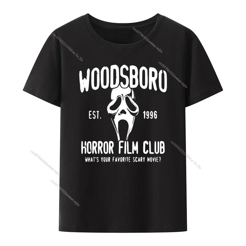 Horror Movie Printed T-shirts Fashion Harajuku Style High Street Short Sleeve Summer Unisex's Pure Cotton Top Casual Unisex's Clothing