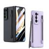 Phone Case For Honor Magic V2 Solid Color PC Hard Shell Protection Shockproof Protective Film With S Pen Back Cover