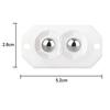 Paste Self Adhesive Mute Steel Ball Pulleys for Storage Wheels Universal Ball Pulley Swivel Rollers