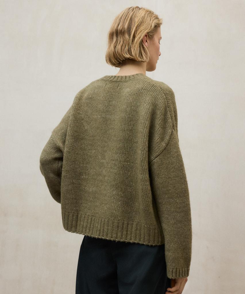 Ekoalpeu Women'S Khaki Kiwi Sweater