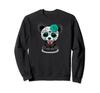 Sugar Skull Panda Day of the Dead Halloween Cinco De Mayo Sweatshirt