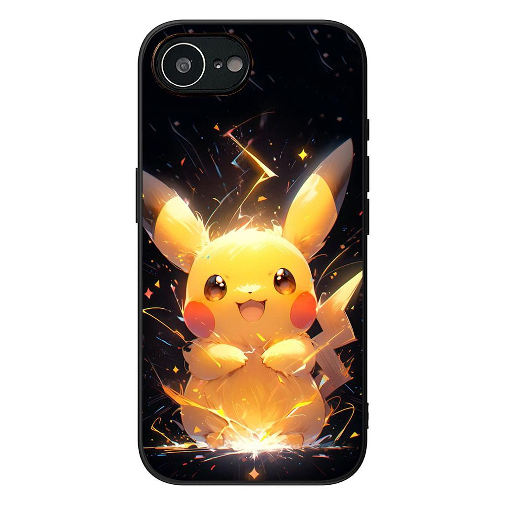 Cover for Apple iPhone 17 16 11 Pro XS Max XR 6 7 8 Plus 16E SE 2020 Air 5 SE2 Phone Case Mewtwo P-Pokemons Mew P-Pikachus