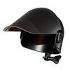 Small Helmet Rider Electric Bicycle Navigation Holder Sunshade Mini Cell Phone Holder Hat Rainproof Mobile Phone Helmet Umbrella