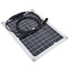 2Pcs 15W Solar Panel Monocrystalline Silicon Solar Panel Photovoltaic Module 50A Controller for Car