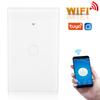 Intelligent WIFI Touch Switch Single Fire 1 Channel White AC 100‑250V for TUYA APP Remote Control