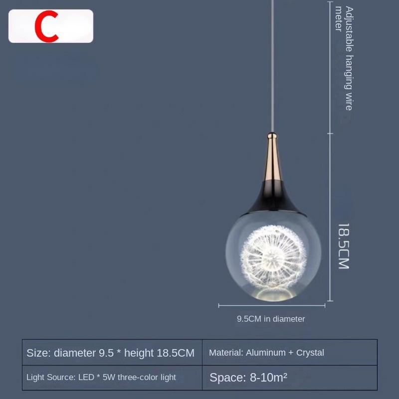 Прикроватная люстра для спальни, креативные светильники для гостиной, хрустальная люстра, минималистичная люстра для гостиной, столовой
