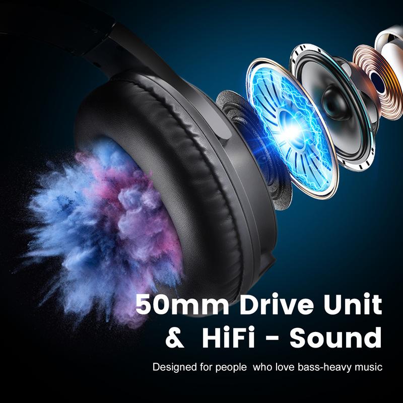 Wired Headphones, Over Ear Headphones with Noise Isolation Dual Jack Professional Studio Monitor & Mixing Recording Headphones for Guitar Keyboard PC