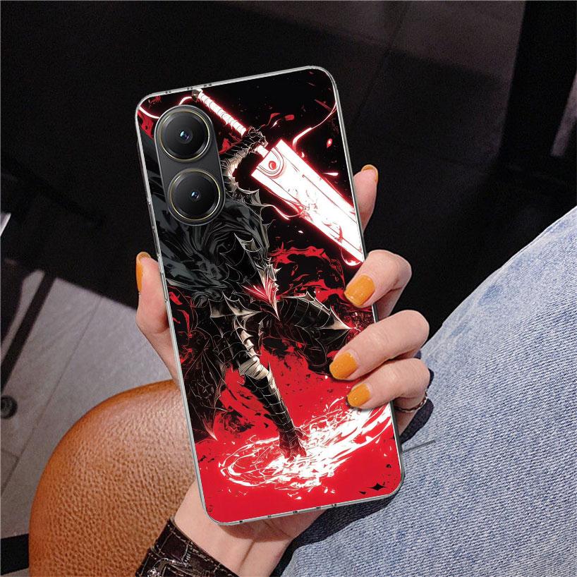 G-Guts B-Berserks Anime Phone Case For Xiaomi Poco X7 X6 X5 Pro F7 Ultra Redmi 15C 15 13C 13 12C 12 10 10A 10C 9 9A 9C 9T Cover