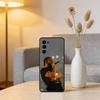 Чехол для телефона D-Drake S-Style Views Черный Силикон Мягкий Для Samsung S25,S24,S21,S22,S23,S30,Ultra,S20,Plus,Fe,Lite