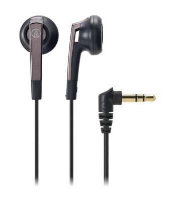 Наушники Audio Technica BK проводные, внутриканальные, черные ATH-C505