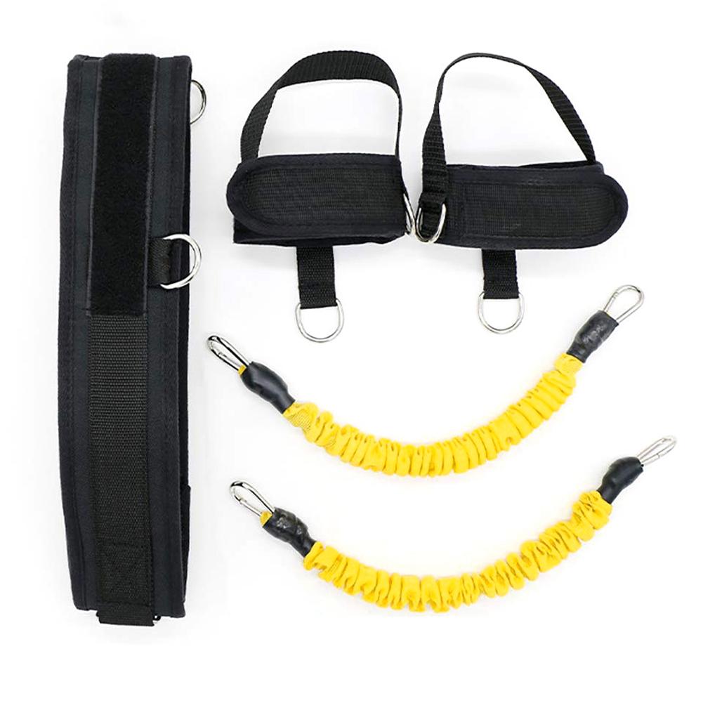 Latex Basketball Bouncing Trainer Equipment Leg Muscle Strength Pull Rope for Fitness Body