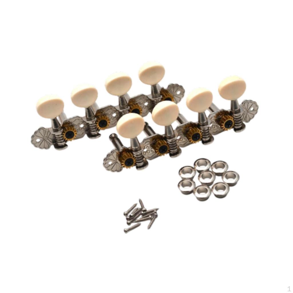 Колки для настройки гитары, мандолины, профессиональные, простая установка, детали музыкальных инструментов для