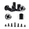 500Pcs Black Machine Screws Carbon Steel Electronic Repair Screws  Laptop