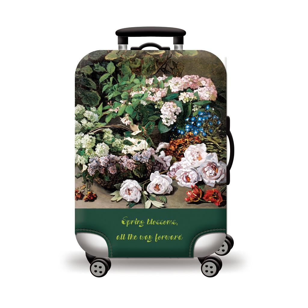 Эластичный чехол для чемодана Пылезащитный защитный рукав для чемодана 18-32 дюйма Защитник Утолщенные чехлы для чемоданов из спандекса