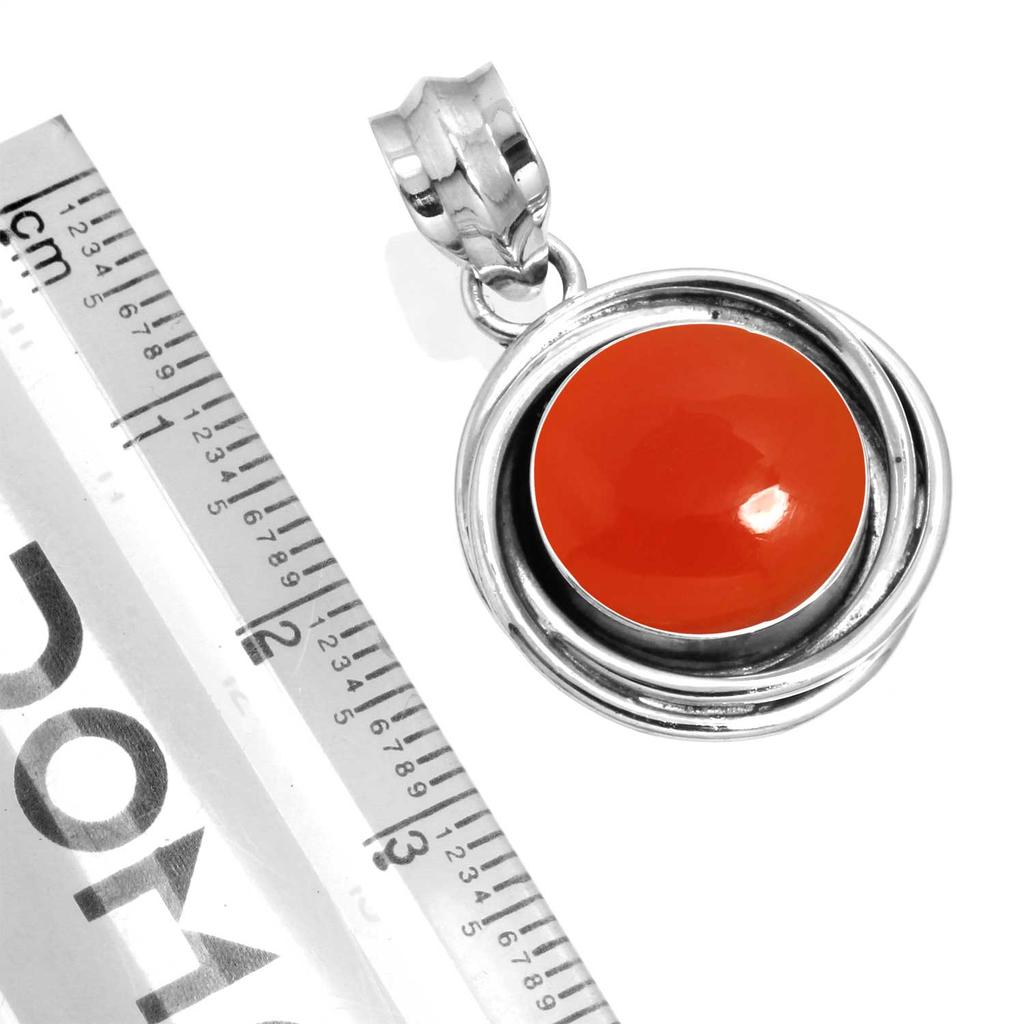 925 Sterling Silver Pendant Women Gemstone Handmade Jewelry Wedding Gift Amber Amethyst Black Onyx Carnelian Garnet Quartz Green Onyx Gold Stone