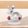 Easter Bunny Ornament Desktop Gift Acrylic 2D for Bathroom Kitchen Centerpiece Decoration TV Stand
