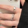 Zircon Drip Oil Star Opening Ring Exquisite and Simple Temperament Index Finger Ring Versatile Niche High-end Jewelry