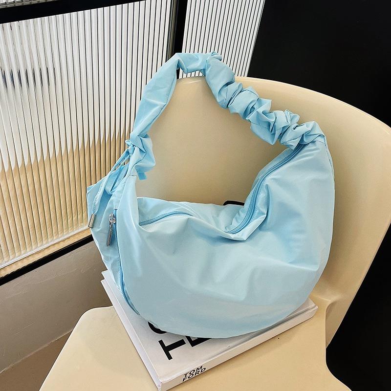 Модные женские сумки с высокой стоимостью, повседневные, плиссированные, новые, нишевые, универсальные, через плечо, кроссбоди, сумки-пельмени