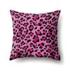 Nordic Leopard Pattern Modern Abstract Polyester Pillowcase Car Decoration Home Printed Waist Rest Pillowcase