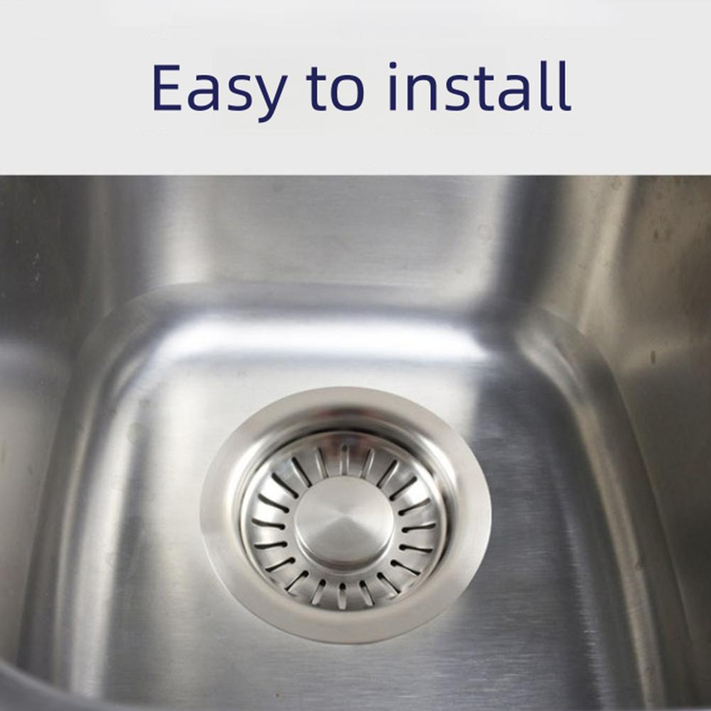 Kitchen Sink Strainer 114MM Drainer Washing Basin Sink Drain Filter Basket Anti-Clogging Sink Food Catcher Basket Sink Accessori