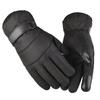 Down Cotton Gloves for Men and Women In Winter Warm Motorcycle Riding Waterproof Cold Proof Plus Velvet Thickened Outdoor Ski Gloves