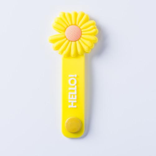 Силиконовый портативный мультяшный кабельный намотчик