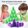 Quick Stacks Cups Speed Stacking Game 12PCS Indoor Antistress Toy for Kids Fast Reaction Training Fun Activity Party Games