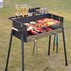 Портативный угольный BBQ гриль из нержавеющей стали Ningjuli
