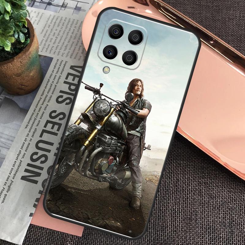 Чехол Daryl Dixon The Walking Dead для Samsung Galaxy M55 M15 M13 M23 M33 M53 M30s M31s M12 M32 M52 M20 M21 M51 M34 M54