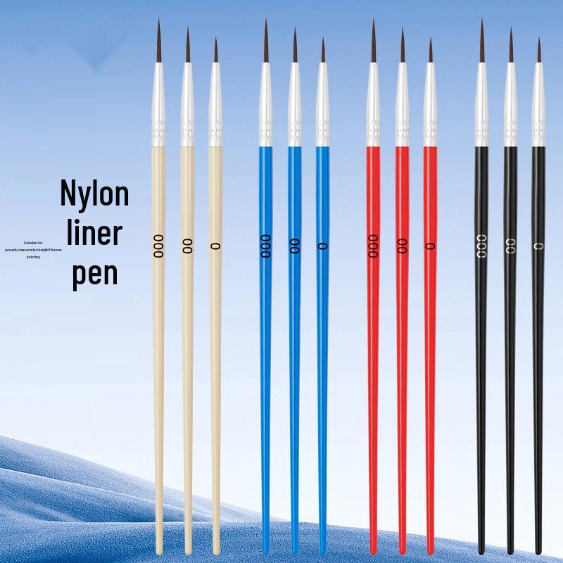 Набор цифровых кистей для масляной живописи и раскрашивания для акрила, гуаши и использования в детском саду