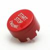 Universally Compatible Red Engine Start Stop Push Button Cover Trim ABS Material For BMW F20 F23 F30 F32 F10 F12 F4
