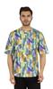 Inkmeso Printed Casual Short Sleeve T-shirt For Men  S Holiday Beach Wear Tee Cotton Jersey Tropical