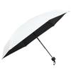 Astro Folding White X Black Hand For Sunny or Rainy UV Light Water Umbrella, Inside, 50cm, Open, Weather, Protection, Blocking, Repellent, Compact,