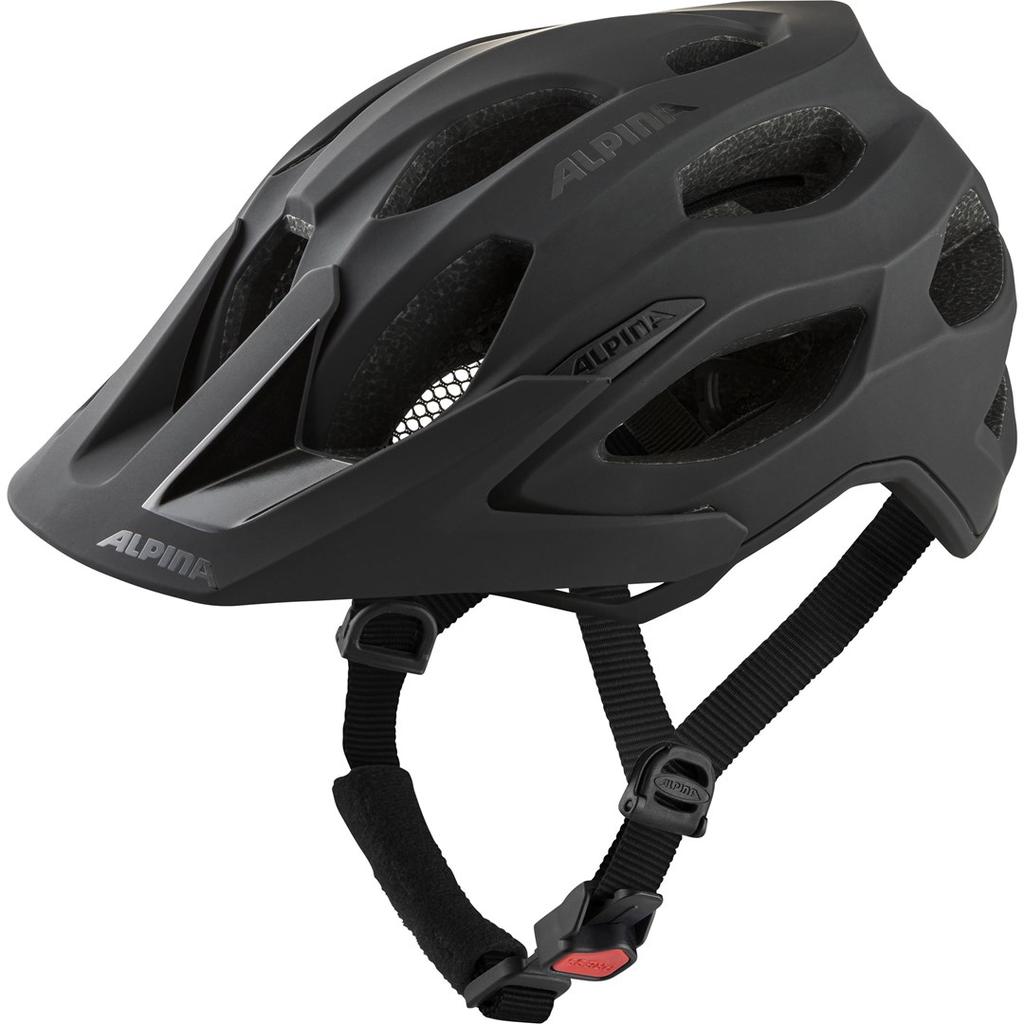 Alpina Carapax 2.0 Row Helmet, Matt Black, 52-57