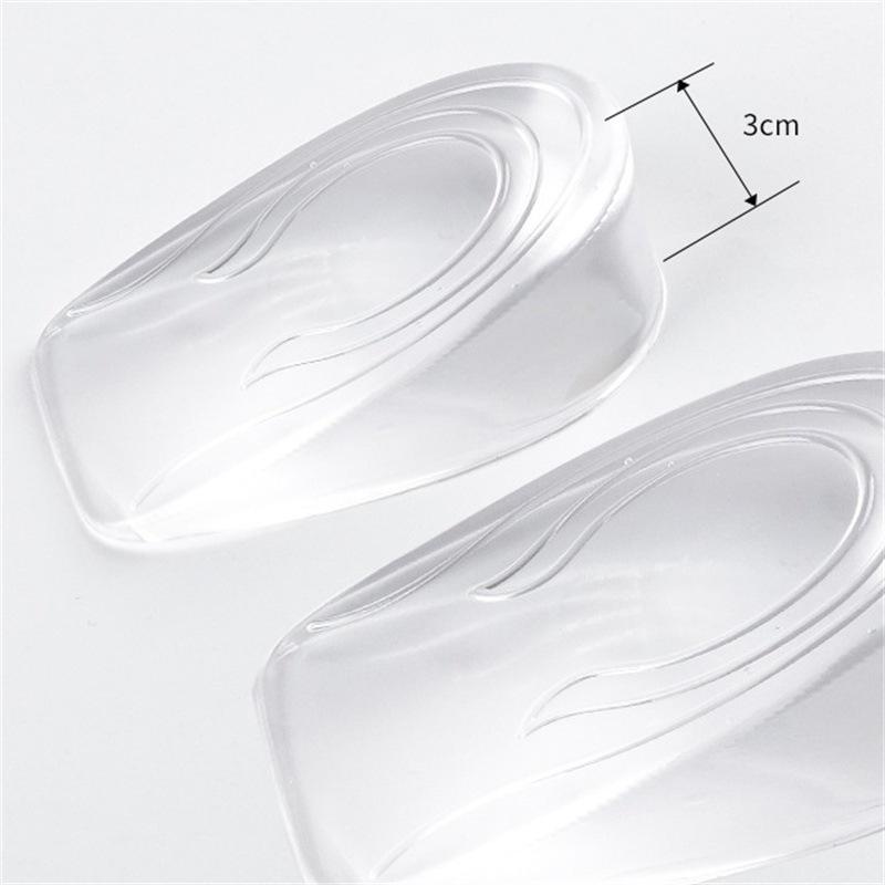 Increasing Shock Absorption Men Increasing Insole Insole Heel Gel Height Women Half Inner Heightening Invisible Height Pad Deodorant Insole Shoe Pad