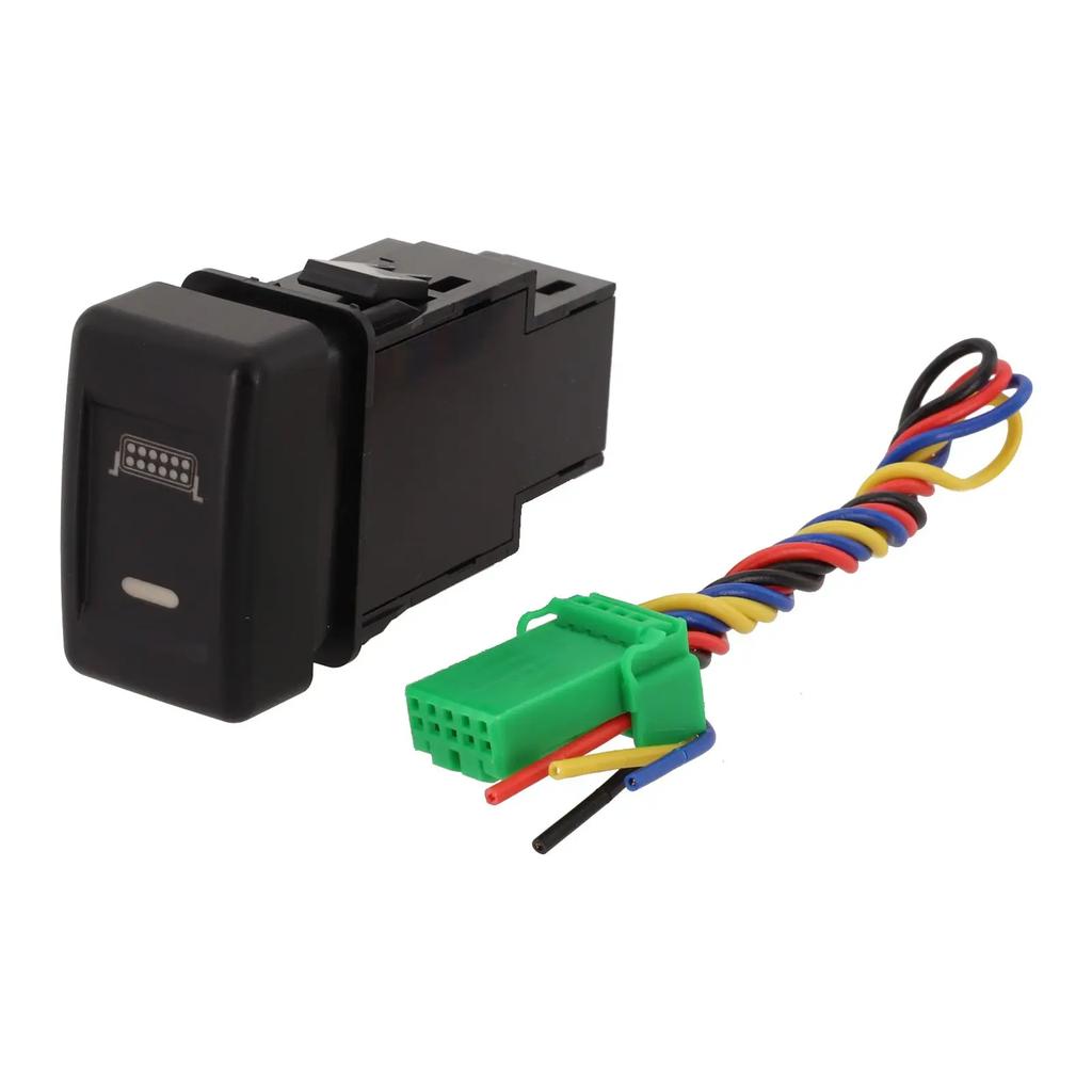 Fit For Isuzu MU-X 2012-2020 LED Lightbar Switch For Isuzu Amber Green Comes With Connector Wire Kit Direct Replacement