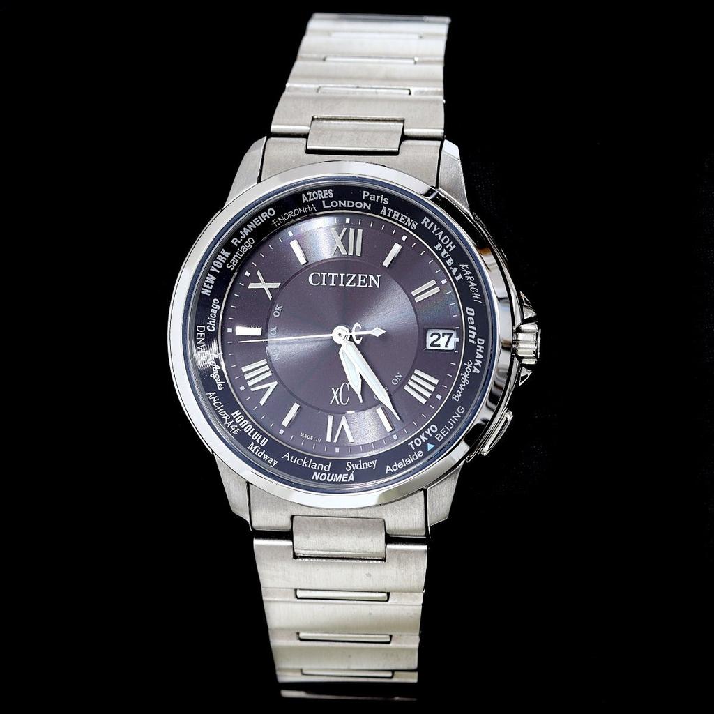 Citizen Мужские часы XC Cross Sea Perpetual CB1020-54E H149-T018335, Радиоуправляемые, Eco-Drive, Календарь, Кварцевые