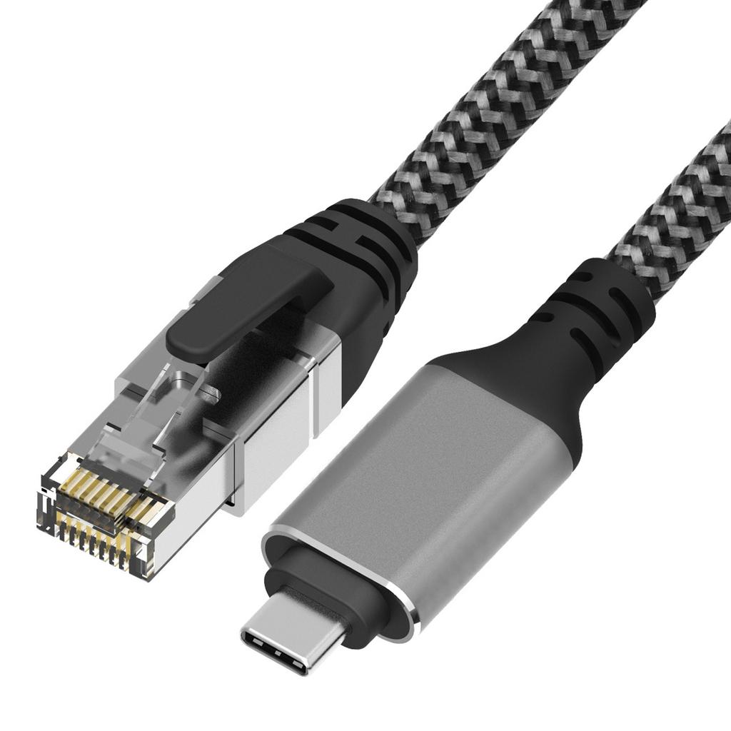 Высокоскоростной USB Type C - RJ45 Gigabit Ethernet адаптер сетевой кабель 1000 Мбит/с разъем для офиса и развлечений