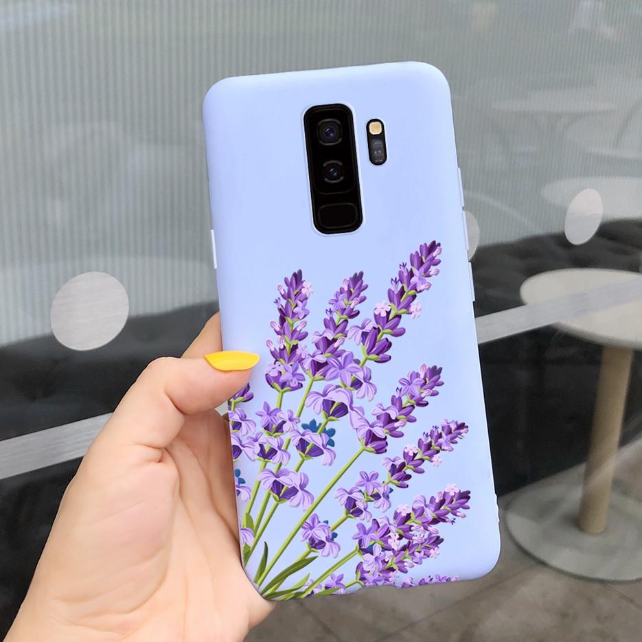 Чехол для Samsung Galaxy S9 Plus S9+ G965F Милый Конфетный Расписной Fundas Матовый Чехол для Samsung S9 S9+ S 9 Plus Чехол для Телефона Мягкие Сумки