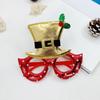 Christmas Glasses New Year Glasses Cartoon Christmas Party Decorations Christmas Gift Unique Take Photo Props